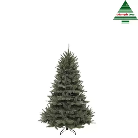 Triumph Tree Forest frosted kunstkerstboom - Blauw - TIPS 942 - H185cm