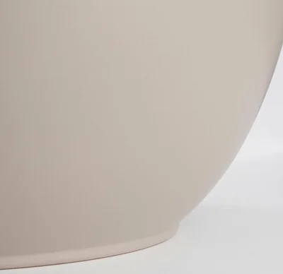 MICA DECORATIONS Pot tusca d17h16cm taupe mat