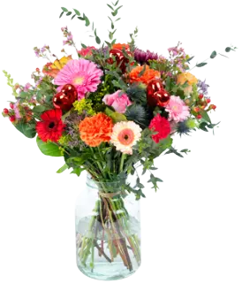 Moederdag boeket Fleurig