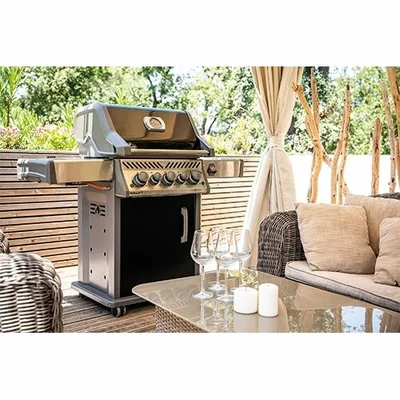 Napoleon Rogue SE 425 zwart Sizzle zone incl. spit - afbeelding 5