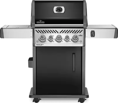 Napoleon Rogue SE 425 zwart Sizzle zone incl. spit - afbeelding 1