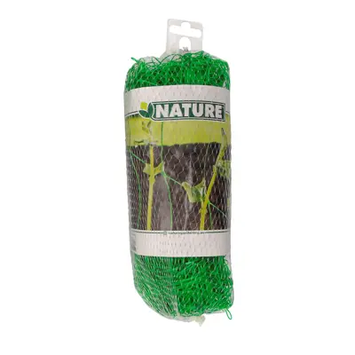 Nature Klim- groei- en geleidenet groen 1x10m maaswijdte 15x17cm - afbeelding 2