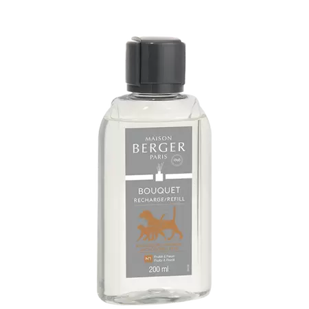 Anti-Odeur Animaux Fruité & Fleuri 200ml Navulling Parfumverspreider Lampe Berger - afbeelding 1