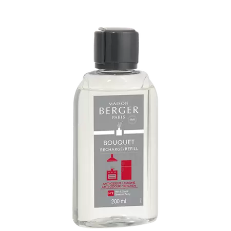 Anti-Odeur Cuisine N2 200ml Navulling Parfumverspreider Lampe Berger - afbeelding 1