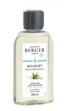 Aloe vera water 200ml Navulling Parfumverspreider Lampe Berger - afbeelding 1