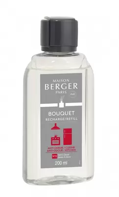 Navulling Parfumverspreider - Lampe Berger - 200ml Anti-Odeur 200ml cuisine - afbeelding 2