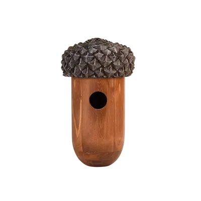Nestkast eikel l13b9h25cm - afbeelding 1