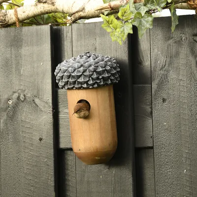 Nestkast eikel l13b9h25cm - afbeelding 3