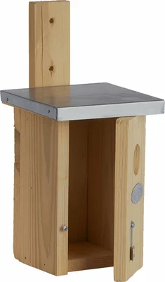 Nestkast winterkoning d14h25b11cm - afbeelding 2