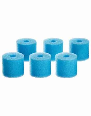 Oase Voorfiltermousse Set 6 Biomaster 45ppi - Filtermateriaal - Blauw