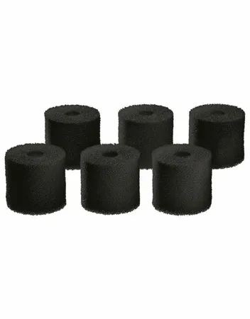 Oase Voorfiltermousse Set 6 Biomaster 60ppi - Filtermateriaal - Zwart