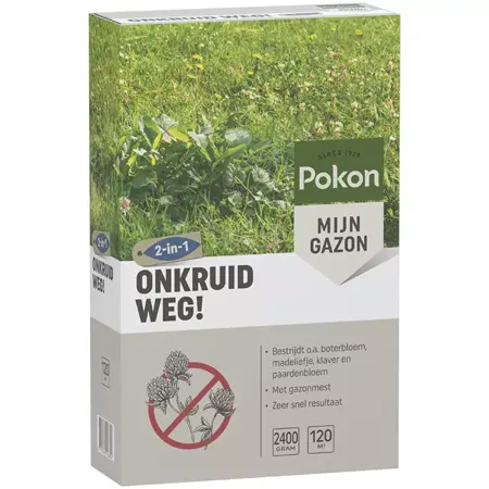 Onkruid weg! 120m2 2400g - afbeelding 1