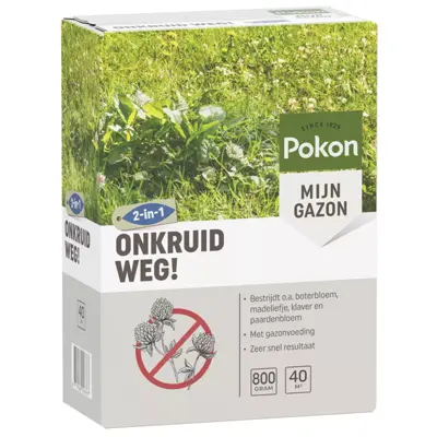 Onkruid weg! 40m2 800g - afbeelding 1