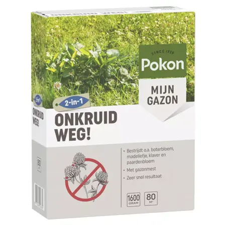 Onkruid weg! 80m2 1600g - afbeelding 1