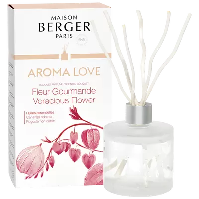 Parfumverspreider met sticks - Lampe Berger - 180ml aroma love - afbeelding 4
