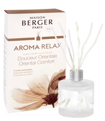 Aroma Relax - Douceur Orientale 180mlParfumverspreider met sticks - Lampe Berger