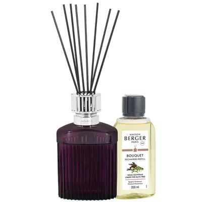 Alpha Prune scandale / Sous l’Oliveraie 200ml Parfumverspreider met sticks - Lampe Berger - afbeelding 2