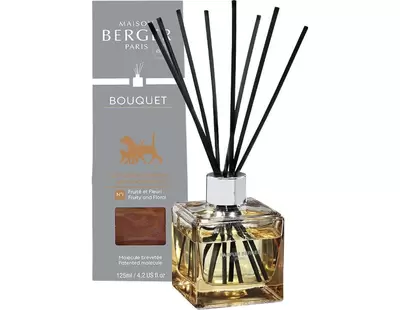 Parfumverspreider met sticks - Lampe Berger - Anti-Odeur 125ml animaux / for animals bad smells