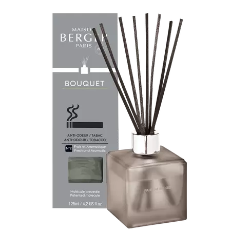 Parfumverspreider met sticks - Lampe Berger - Anti-Odeur 125ml tabac n°2 Frais et Aromatique - afbeelding 1