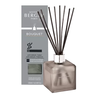Parfumverspreider met sticks - Lampe Berger - Anti-Odeur 125ml tabac n°2 Frais et Aromatique - afbeelding 3