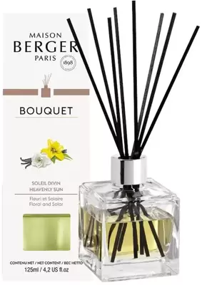 Soleil Divin Parfumverspreider met sticks 125ml Lampe Berger