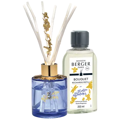 Parfumverspreider met sticks - Lampe Berger - 115ml Lolita Lempicka Bijou / parme - afbeelding 4