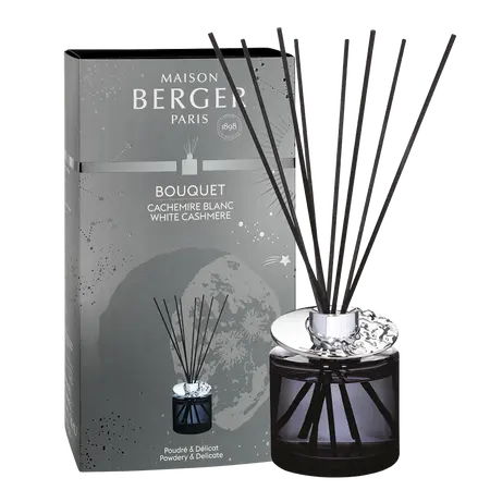 Cachemire Blanc 180ml Parfumverspreider met sticks - Lampe Berger - afbeelding 1