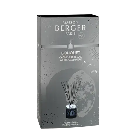 Cachemire Blanc 180ml Parfumverspreider met sticks - Lampe Berger - afbeelding 3