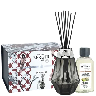 Prisme Noir / Terre Sauvage 200ml Parfumverspreider met sticks - Lampe Berger - afbeelding 3