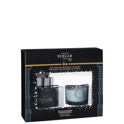 Parfumverspreider met sticks - Lampe Berger - Duo mini set Olympe - afbeelding 2