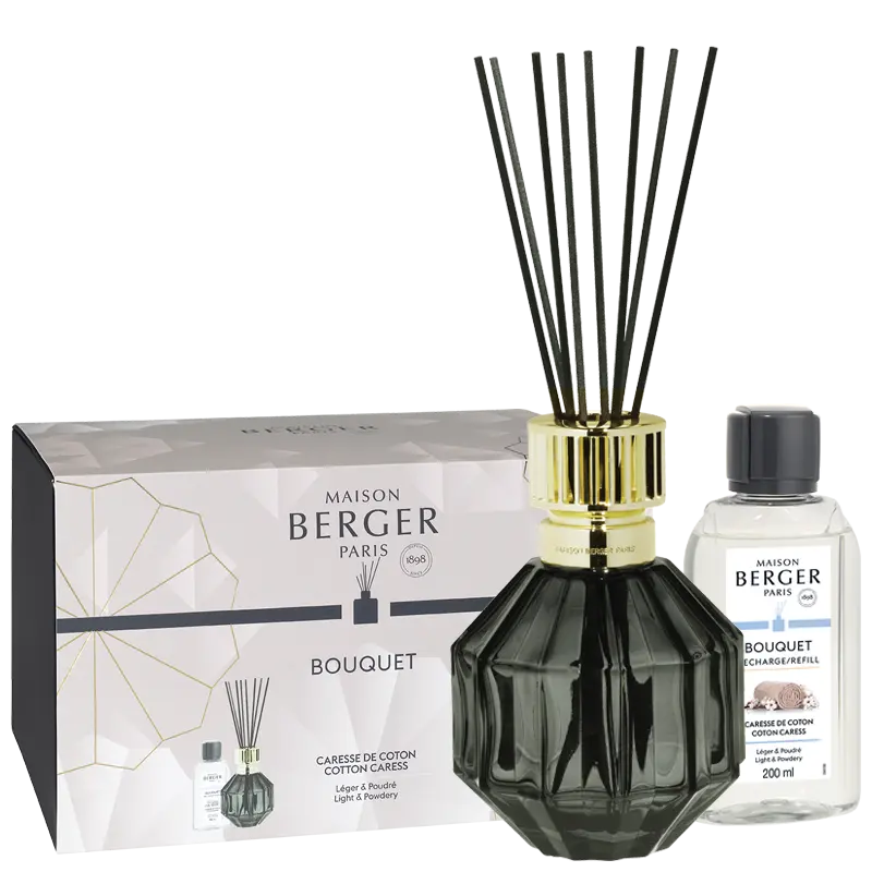 Fervent vinger Stimulans Parfumverspreider met sticks - Lampe Berger - Facette Noir - Tuincentrum  Schalk