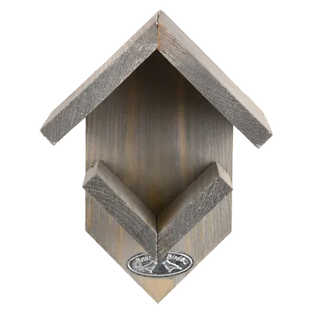 Pindakaashuis oud hout d13h20b15cm - afbeelding 1