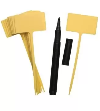 Plaatetiketten h13cm 10st - afbeelding 1