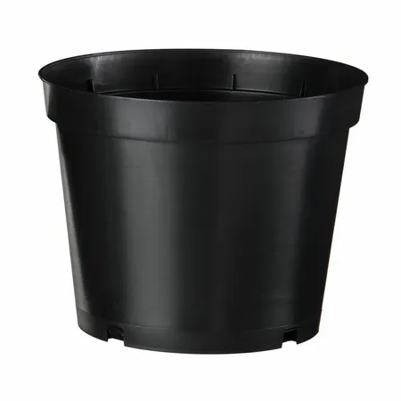 Plantcontainer 1 L D 13,2 cm zwart 6 stuks - afbeelding 1