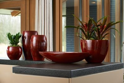 Planter cresta l45b20h35cm rood - afbeelding 3