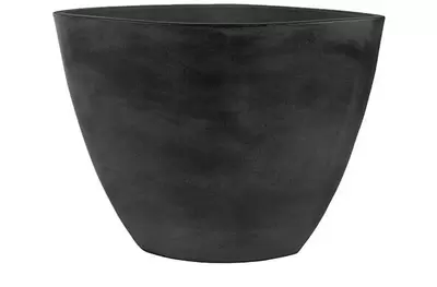 Planter esra l46b18h35cm grafiet - afbeelding 1