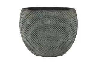 Planter fay l29b16h24cm blue gold - afbeelding 4
