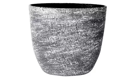 Planter karlijn l29b15h25 antraciet - afbeelding 1
