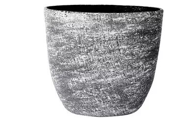 Planter karlijn l29b15h25 antraciet - afbeelding 1