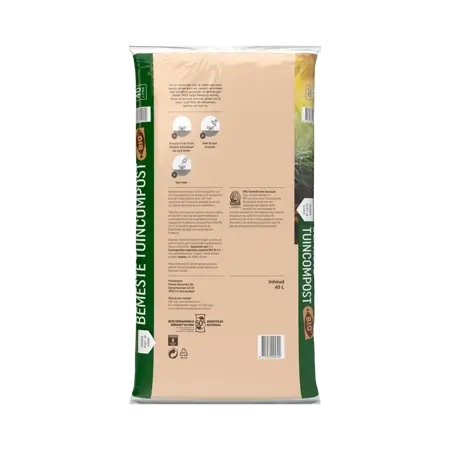 Pokon Bio bemeste tuincompost 40L - afbeelding 3