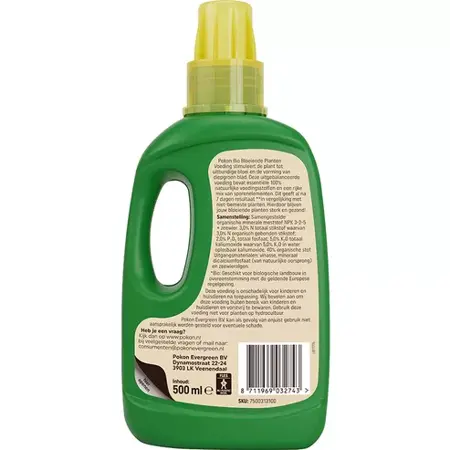 Pokon Bio Bloeiende Planten Voeding 500ml - afbeelding 3