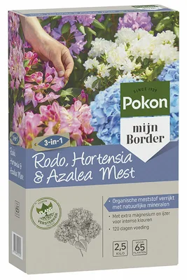 Pokon Rodo, Hortensia & Azalea Mest 2,5kg - afbeelding 1
