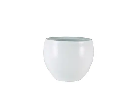 Pot cresta d17h13cm wit - afbeelding 2