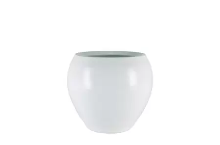Pot cresta d19h16cm wit - afbeelding 1