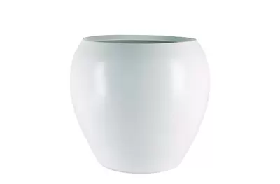 Pot cresta d28h25cm wit - afbeelding 1