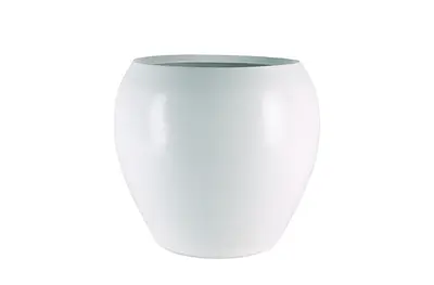 Pot cresta d33h28cm wit - afbeelding 2