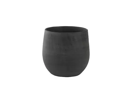 Pot esra d18h16cm grafiet - afbeelding 1