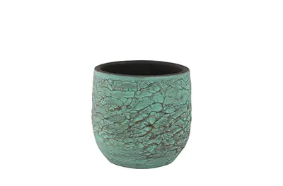 Pot evi d18h16cm antique bronze - afbeelding 1