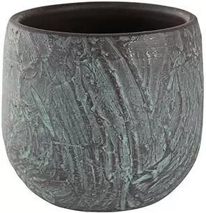 Pot evi d22h20cm antique bronze - afbeelding 1