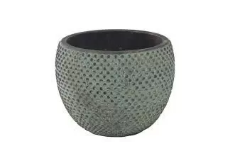 Pot fay d18h14cm blue gold - afbeelding 5